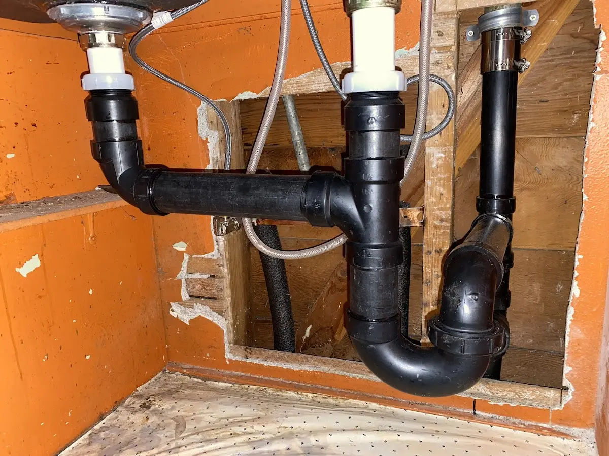 Professional Repiping Services equipment and tools on the job in Tequesta